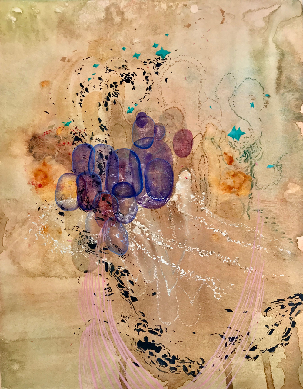 Grayson-Chandler-Cadence-2020-Watercolor-and-Gouache-on-Paper-12x9-in