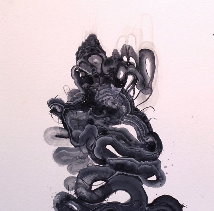 Grayson-Chandler-Mollusk-2019-Watercolor-and-Gouache-on-Paper-12x9-in