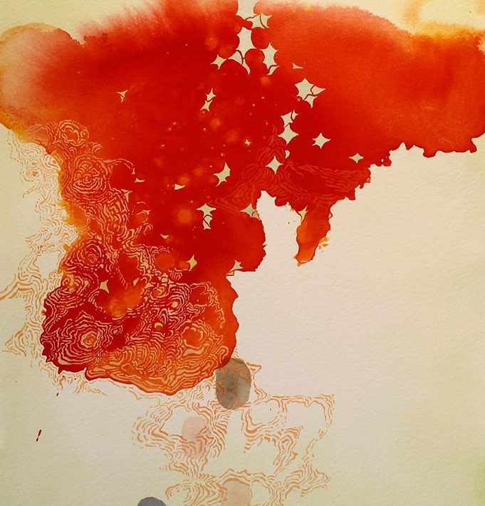 Grayson-Chandler-Nova-2020-Watercolor-and-Gouache-on-Paper-10x14-in