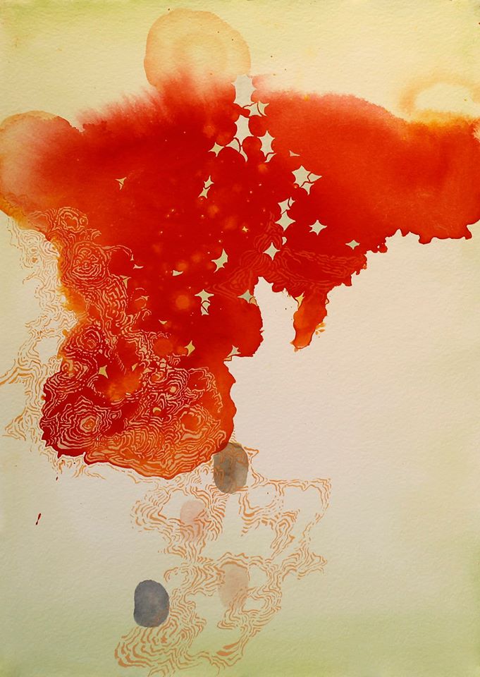 Grayson-Chandler-Nova-2020-Watercolor-and-Gouache-on-Paper-10x14-in