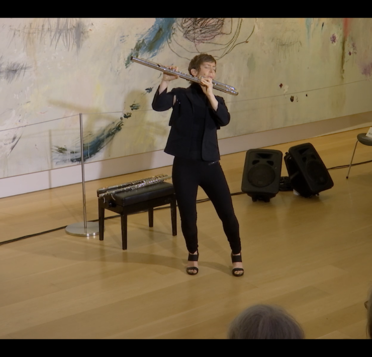 Clare-Chase-at-Rothko-Chapel_Courtesy-of-DACAMERA