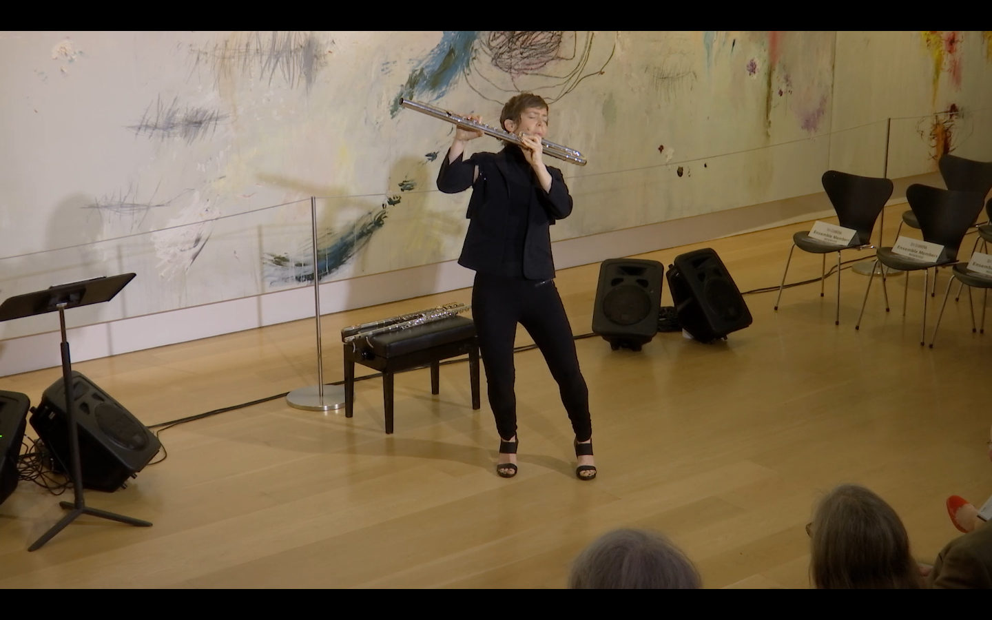 Clare-Chase-at-Rothko-Chapel_Courtesy-of-DACAMERA