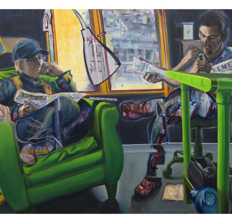 2-JJ-Baker“My-Parents-Reading”-Oil-on-Canvas-2018-2021-40-x-30-inches