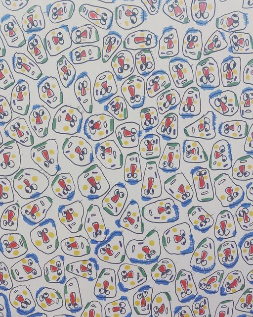 6-Russell-Etchen-“About-300-People”-detail-Colored-pencil-and-paper-36-x-36-inches