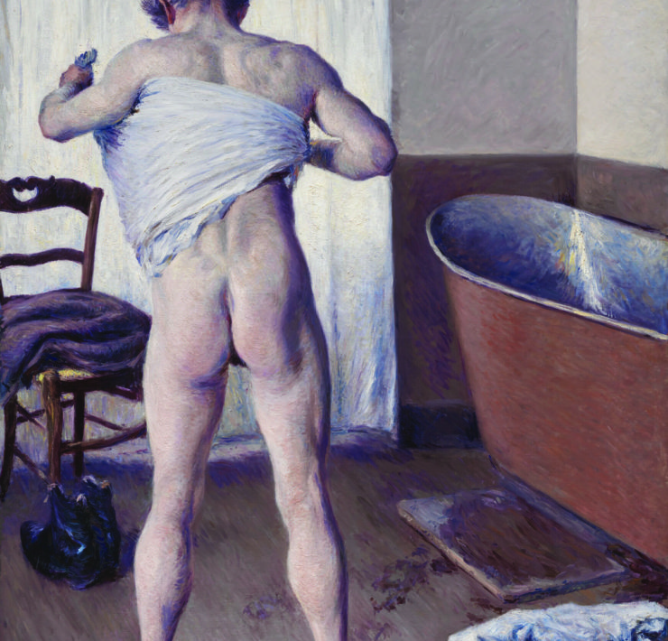 14-Caillebotte-Man-at-His-Bath-1884