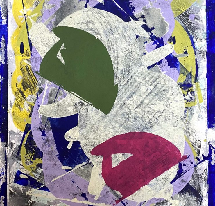 4-Ibsen-Espada-_Masquerade_-2020-mixed-media-and-carborundum-on-canvas-40-x-30-in