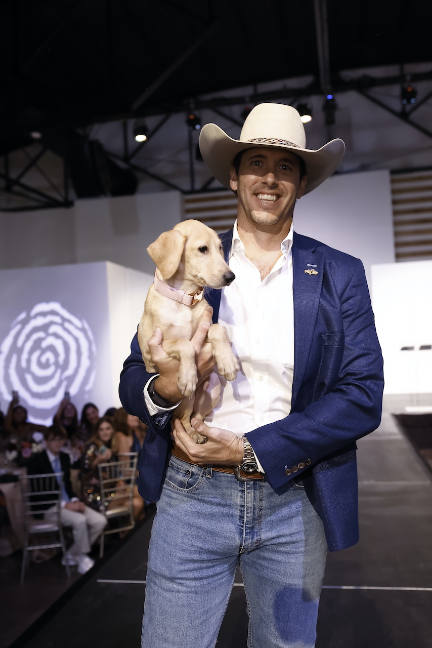 Guests-were-able-to-bid-on-a-dog-during-the-live-auction