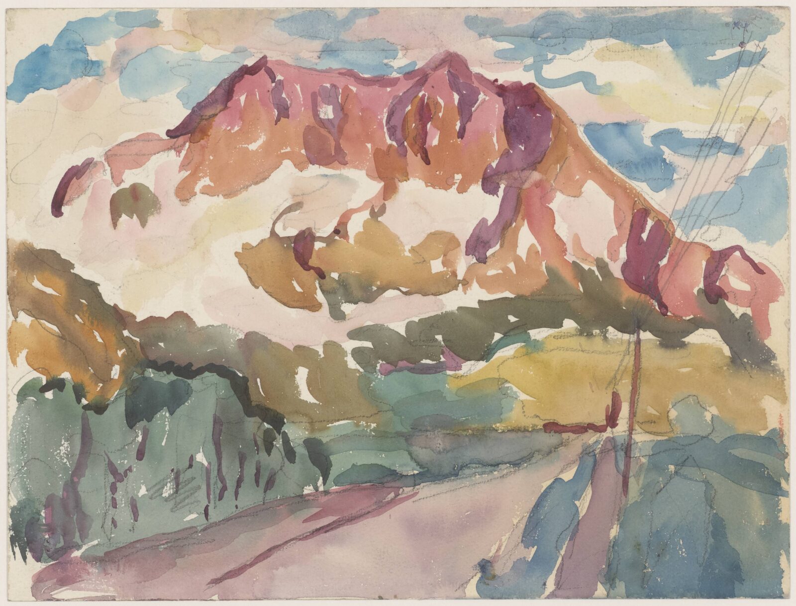 14_The-Mountain-Road-c.-1919
