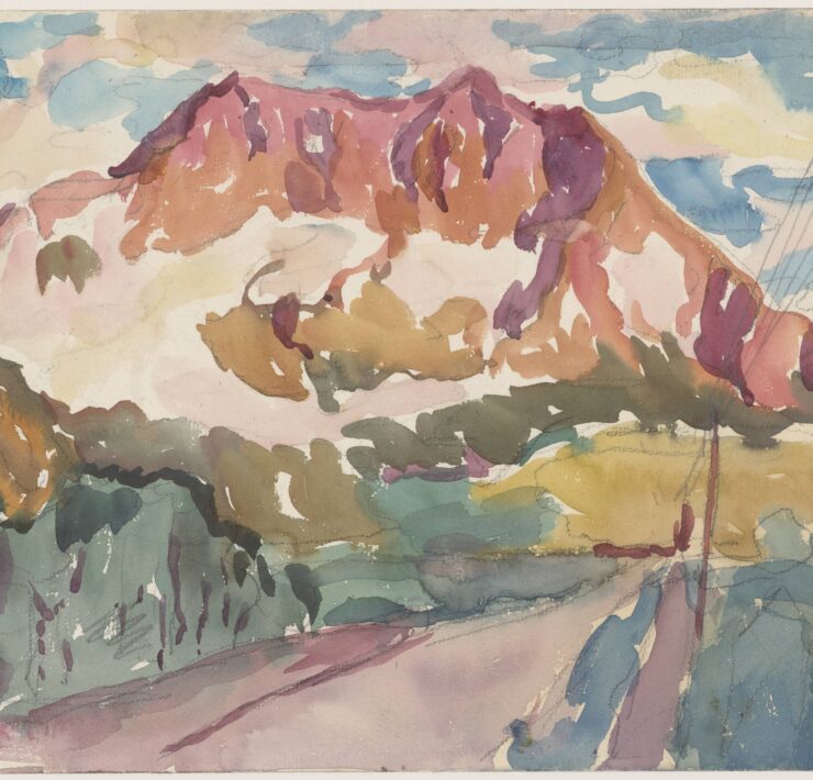 14_The-Mountain-Road-c.-1919