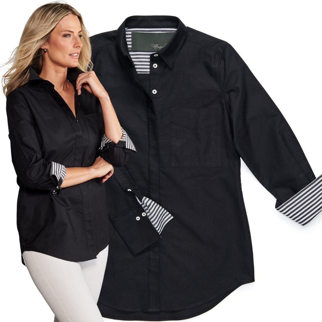 9-CK-Modified-Boyfriend-black-oxford-stripe-cuffs