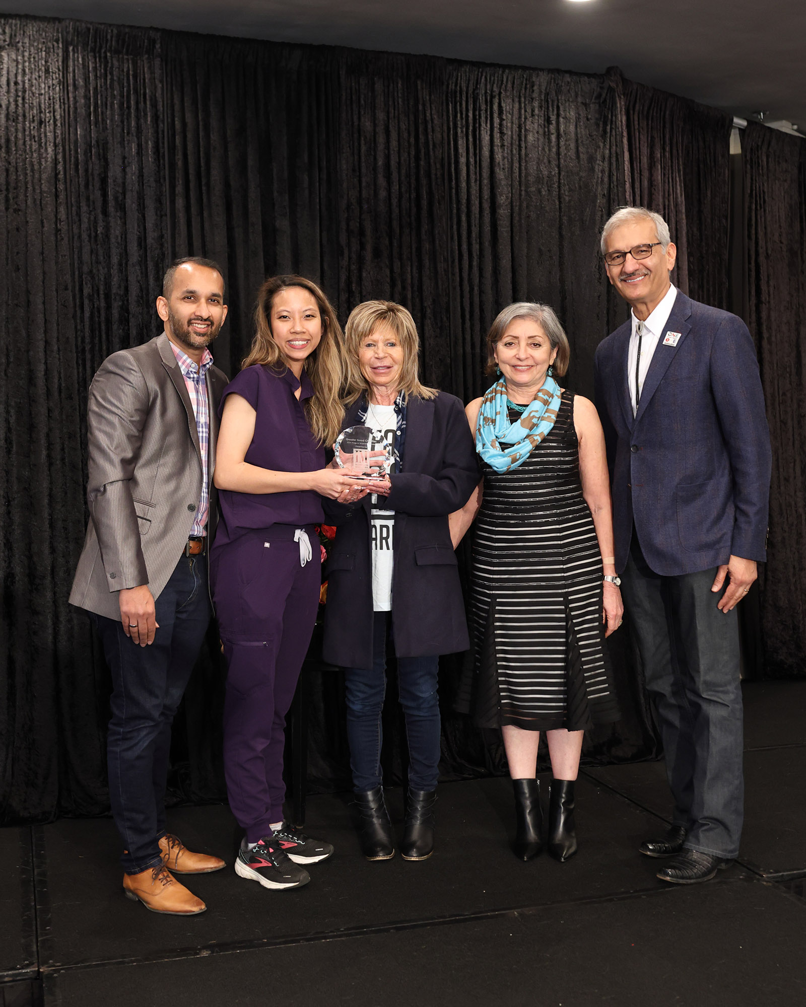 Dr.-Vasant-Garg-Dr.-Kim-Tran-Cathy-PortitzkyGreater-Good-Charities-Shirin-and-Saied-Alavi