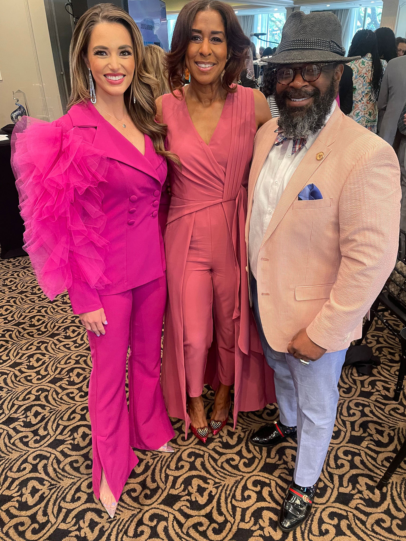Caroline-Collins-Damali-Keith-of-Fox-26-and-Ron-DeShay