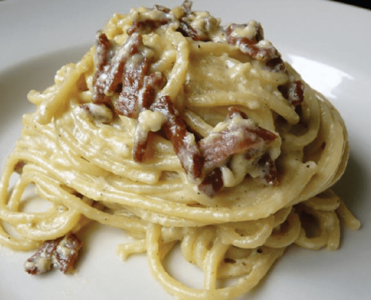 Giacomo's Carbonara with guanciale
