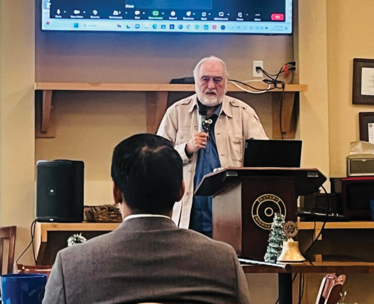 Berquist at Rotary