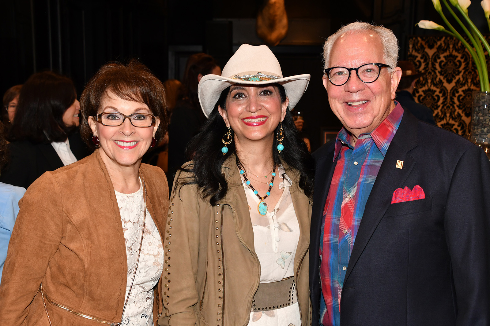 Karen Harberg, Nadia Tajalli, and Jay Harberg by Dalton DeHart