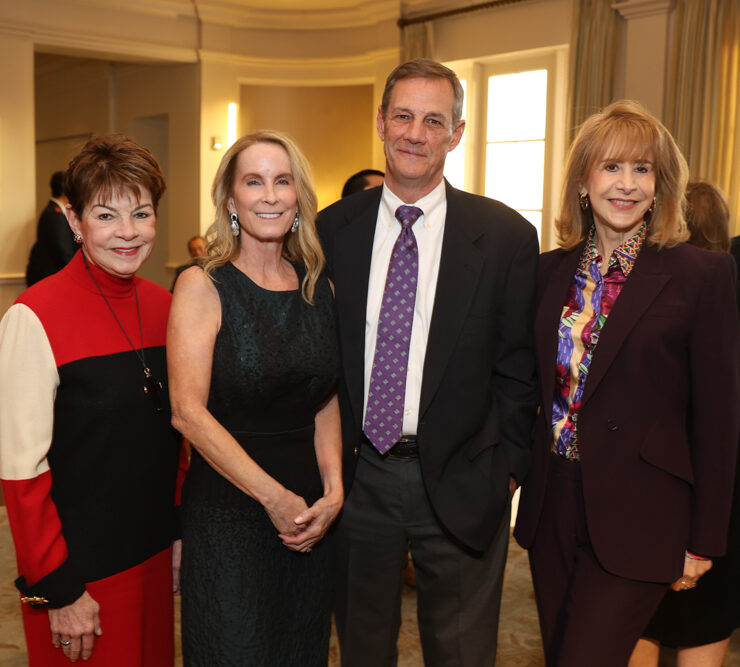 Debbie Leighton, Susan and Gary Binney, Vicki West