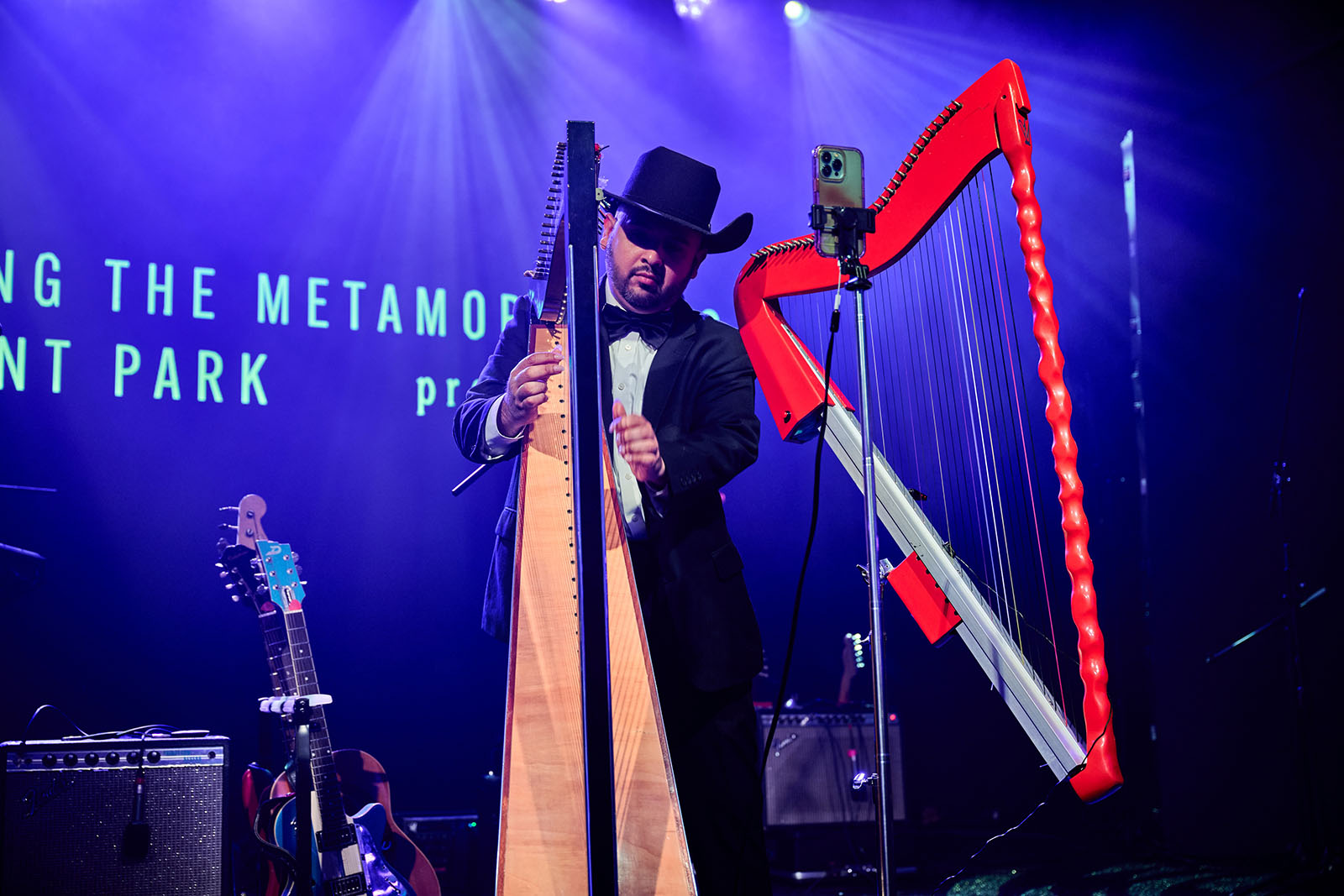 Harpist Alex Martinez