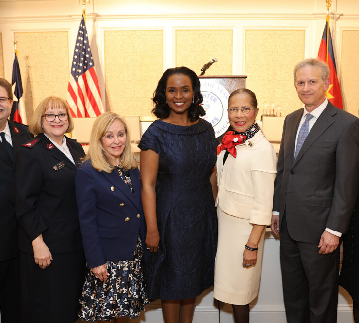 Major Rob & Carolynn Webb, Judi McGee, Winell Herron, Merele Yarborough, Charles and Nathalie Roff