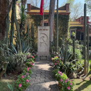 Trotsky’s Mausoleum in the garden