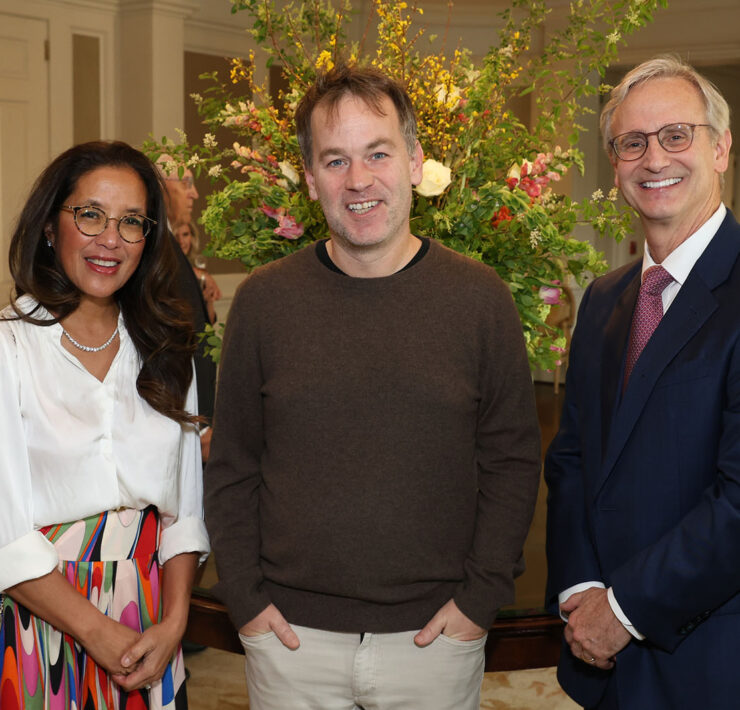 Gildy Lang, Mike Birbiglia, Dr. Frederick Lang (Lead on research for broach