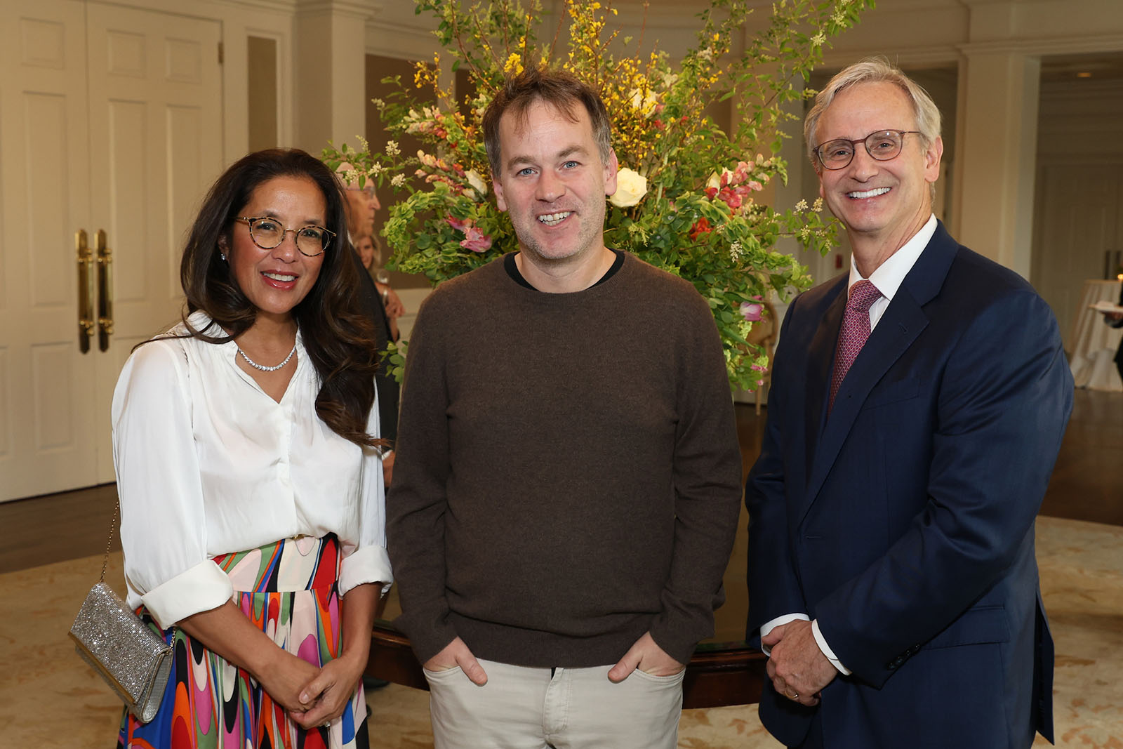 Gildy Lang, Mike Birbiglia, Dr. Frederick Lang (Lead on research for broach