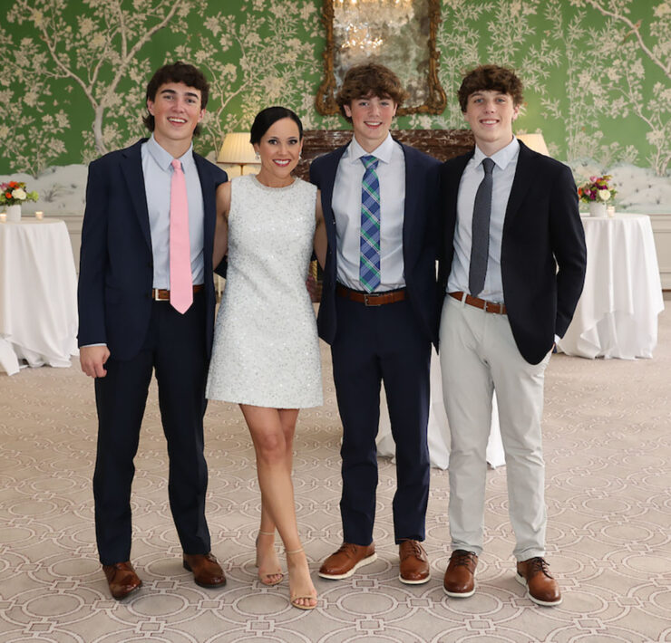 Jamie Broach Byrd with Broach Boys