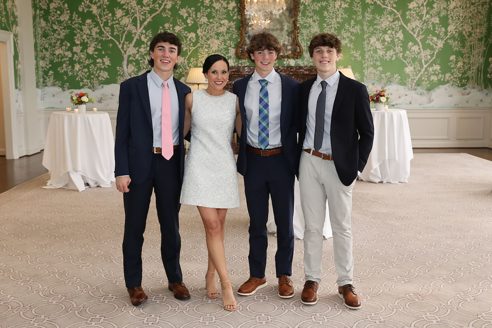 Jamie Broach Byrd with Broach Boys