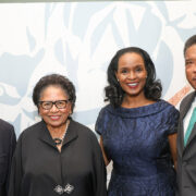 CROPPED Dr. Bob Gates, Dr. Ruth J. Simmons and Winell and Doug Herron