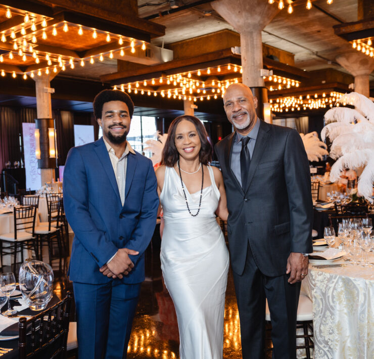 Gaston Elie, Gina Gaston Elie and Mario Elie