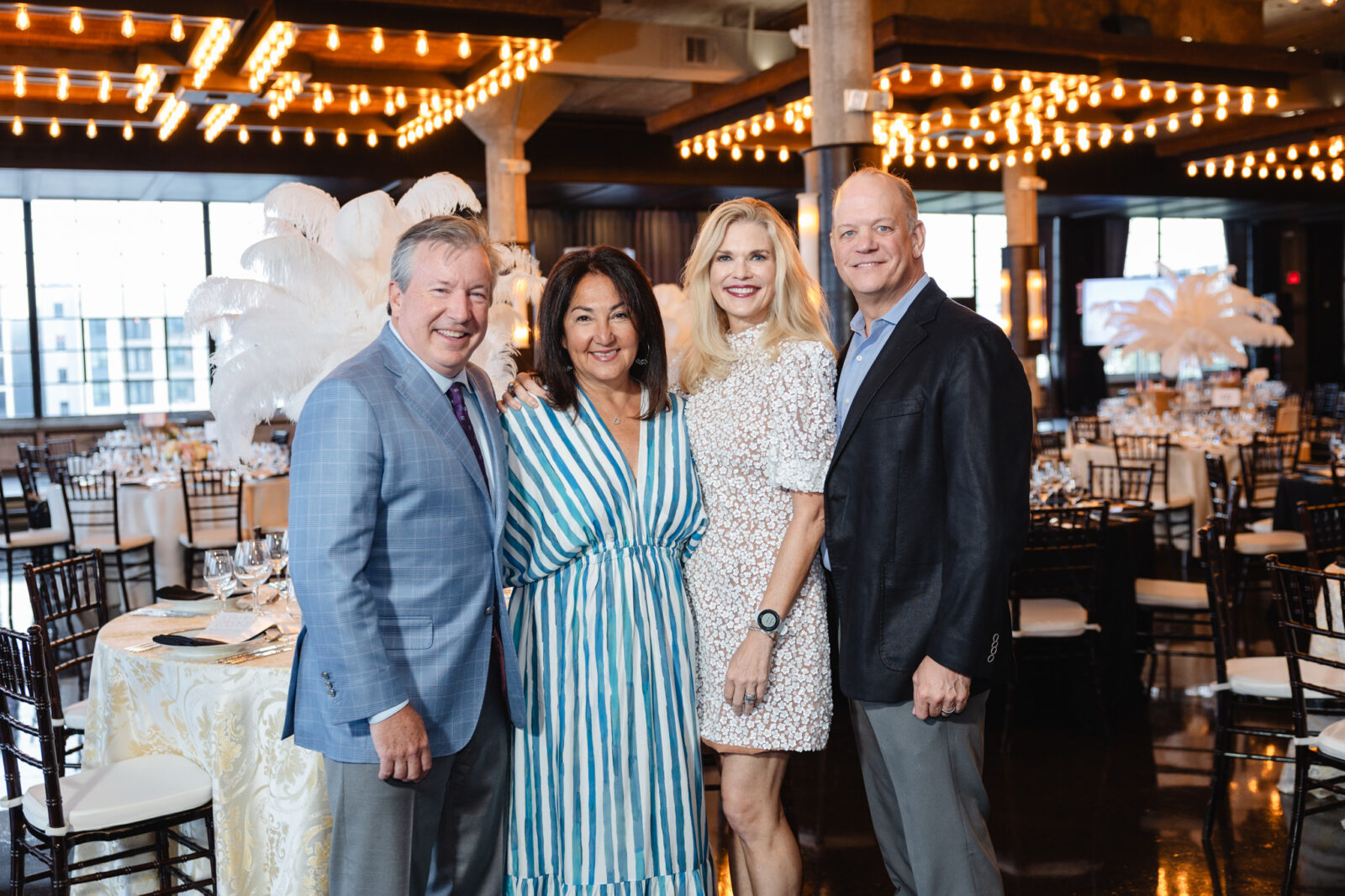 Jim and Paulina McGrath, Amy and Rob Pierce