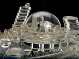 11 Kosice, Hábitat hidroespacial, maqueta A (Hydrospatial Habitat, Model A) [detail] from La Ciudad Hidroespacial (The Hydrospatial City), 1969