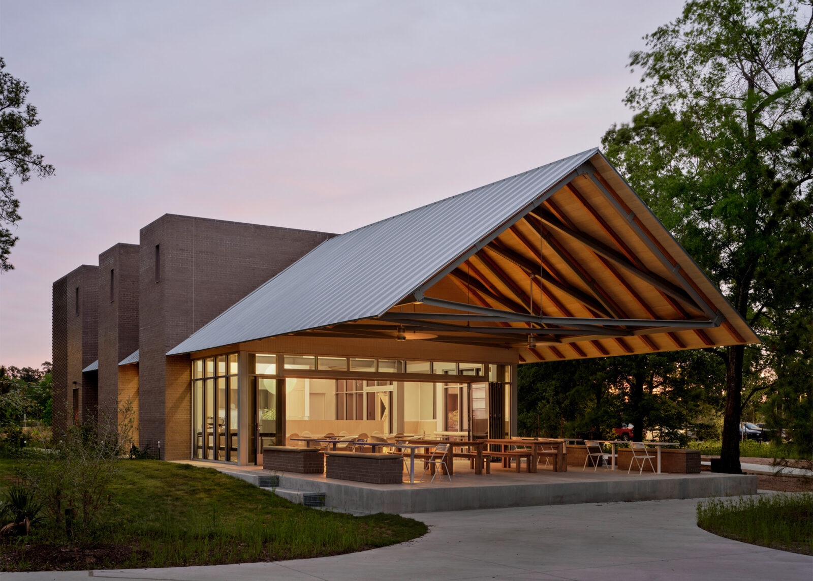 Memorial Park Running Complex Café Schaum Architects