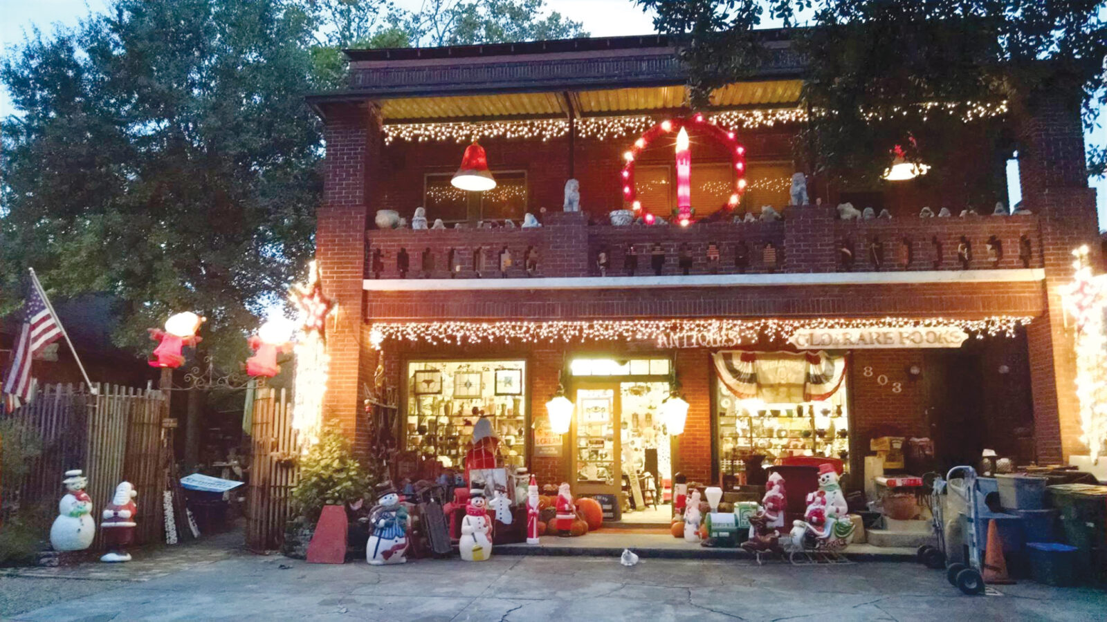 August Antiques facade