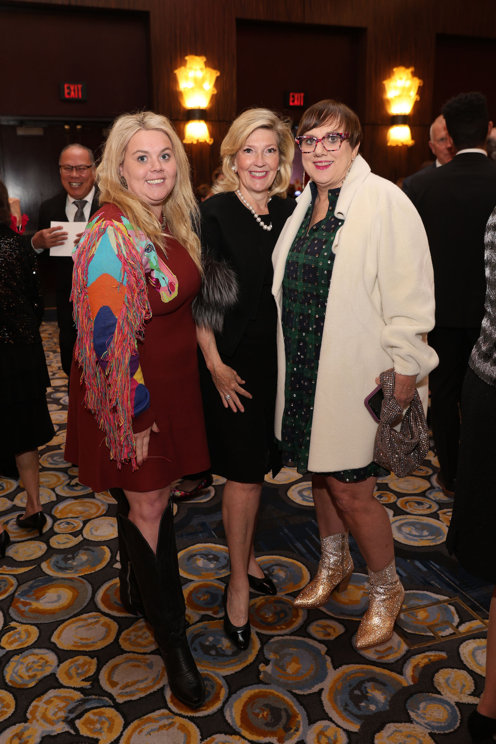 Sandy Maywald, Kathryn Smith, Antoinette Arnold Maywald