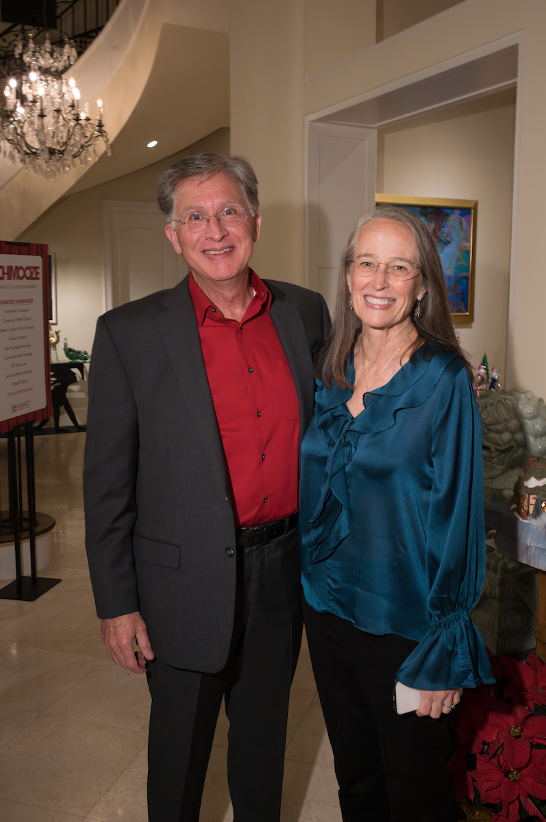 Brent Nyquist and Dr. Sarah Selleck