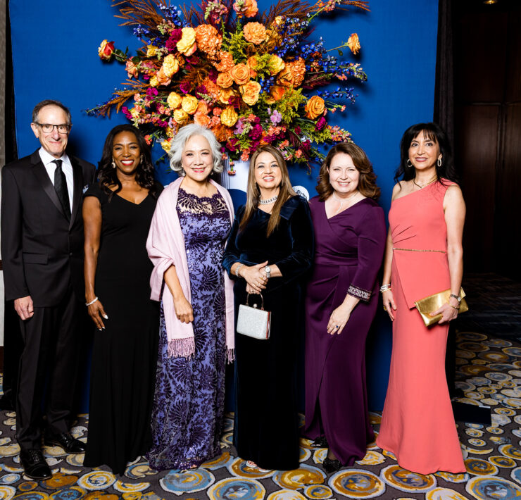 Henry Florsheim, Dr. Kathy Flanagan, Charlene Chuang, Sheroo Mukhtiar, Alison Comstock Moss, Nadia Tajalli photo by Hung L. Truong