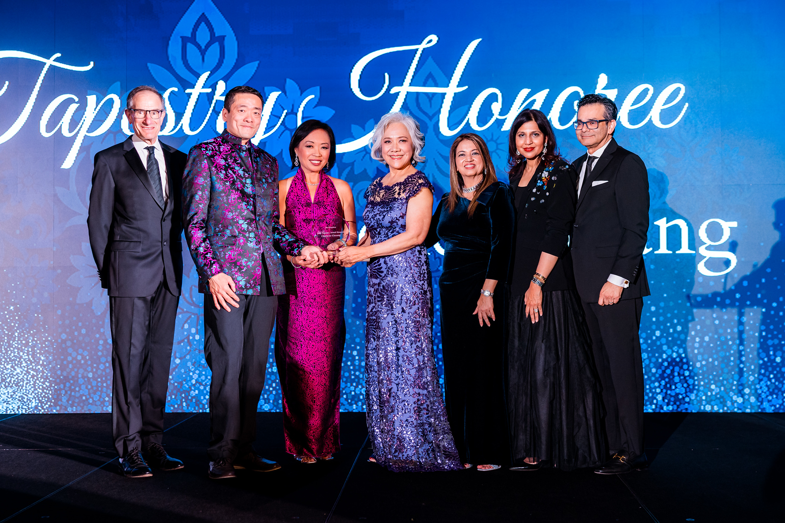 Henry Florsheim, Rep Gene Wu, Miya Shay, Charlene Chuang, Sheroo Mukhtiar, Nihala Zakaria, Shaukat Zakaria photo by Hung L. Truong