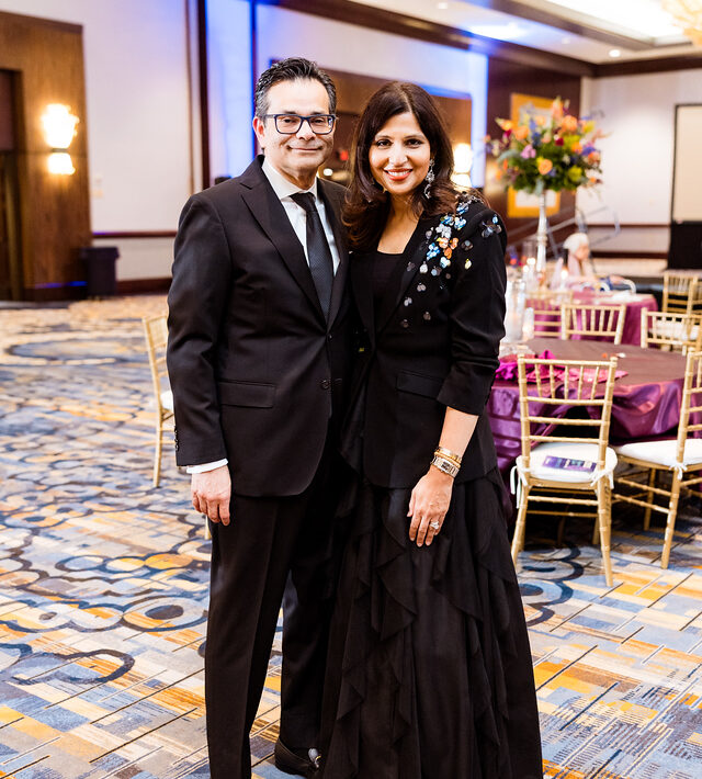 Nihala and Shaukat Zakaria photo by Hung L. Truong
