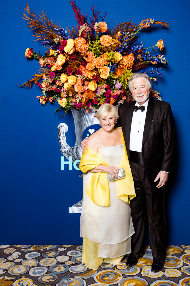 Paula Sutton and Bill Gross photo by Hung L. Truong