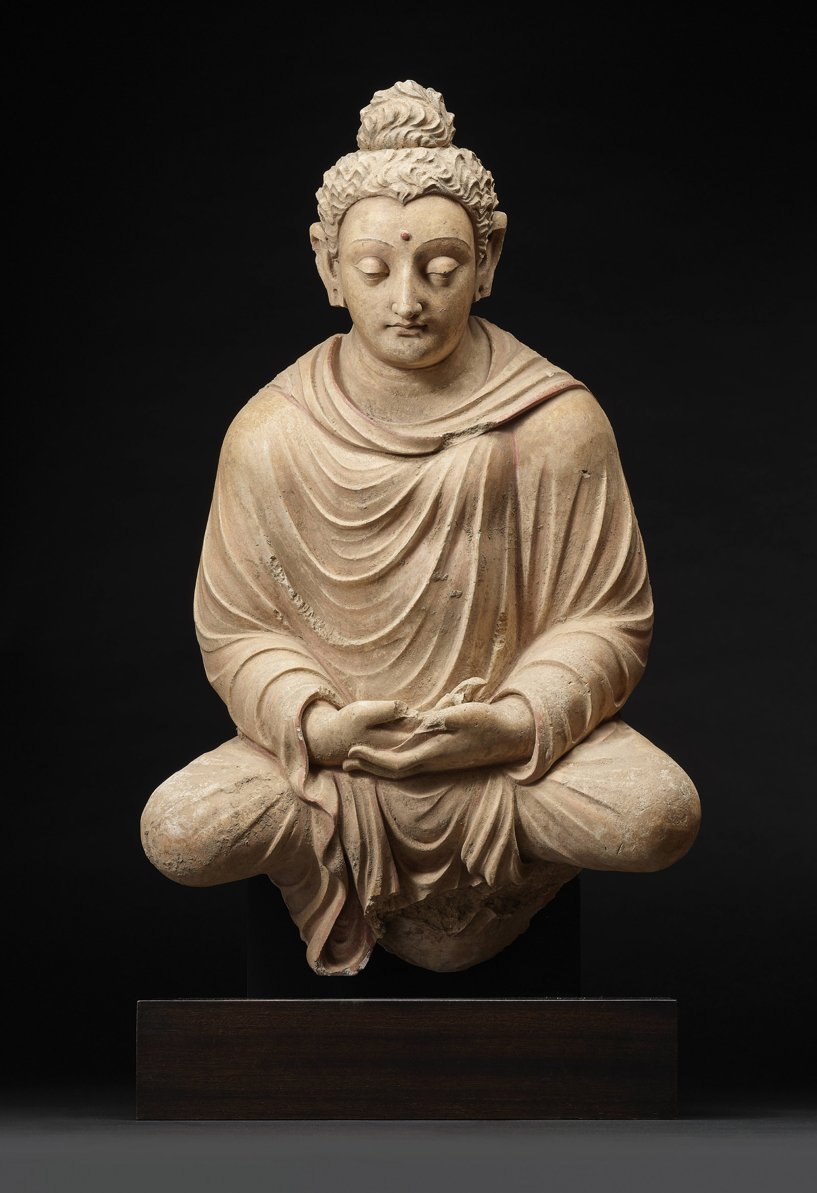 02 Buddha in Meditation, Gandhara, Pakistan or Afghanistan, 5th century