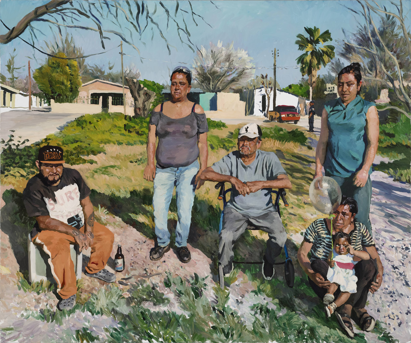 04 Liu Xiaodong, A Mexican Family, The Martinez, 2019
