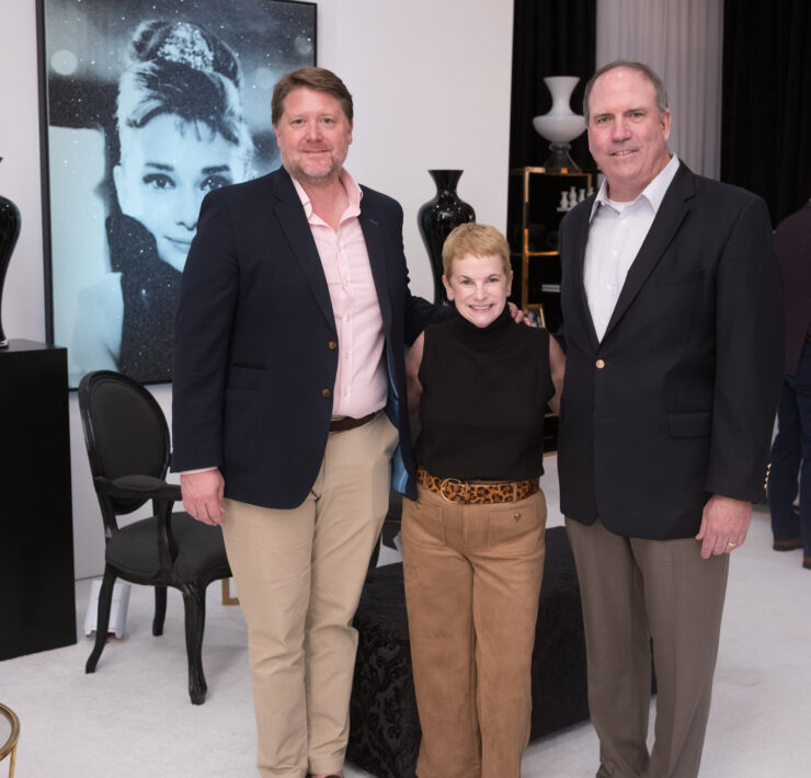 BT1D Board Members James Elder & Linda Brown, BT1D Executive Director Rick Byrd by Daniel Ortiz