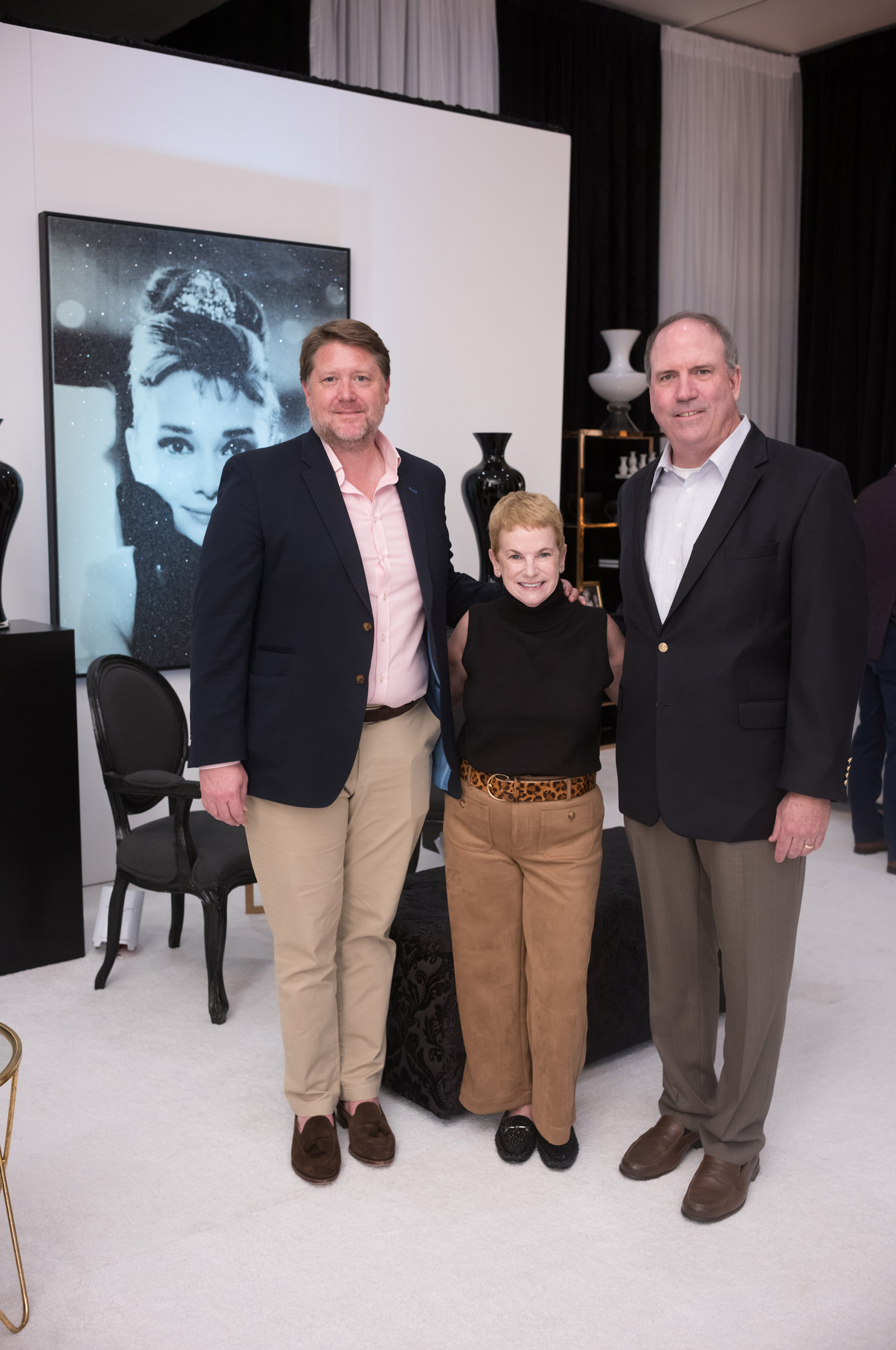 BT1D Board Members James Elder & Linda Brown, BT1D Executive Director Rick Byrd by Daniel Ortiz