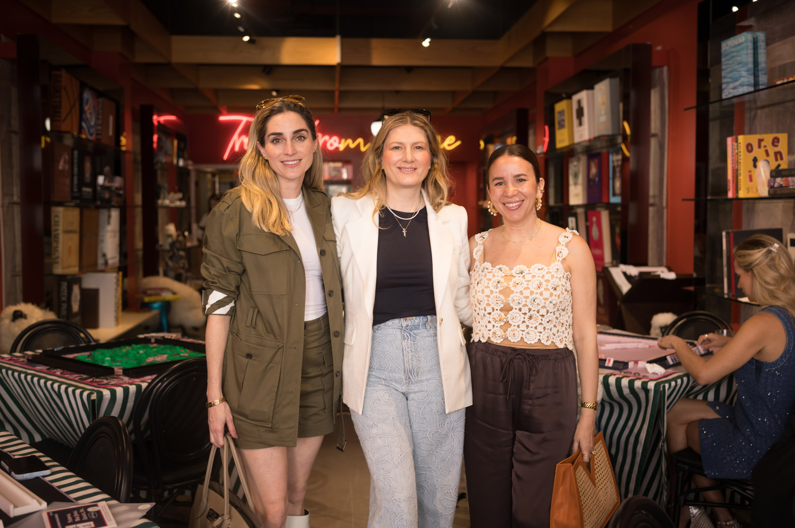Blanca Lozano, Luisa Rangel de Alba, Clara Hough at Assouline by Daniel Ortiz