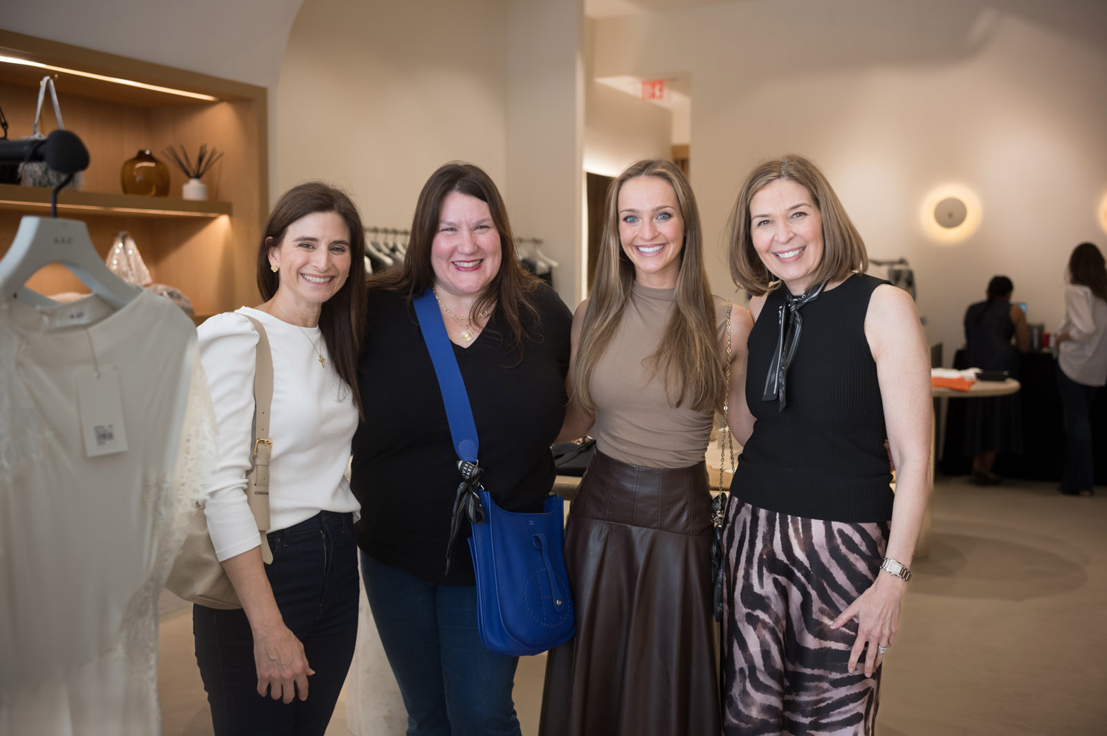 Christie Vlahakos, Andrea Stewart, Merritt Bullock, BT1D Board Memeber Rochelle Bullock by Daniel Ortiz