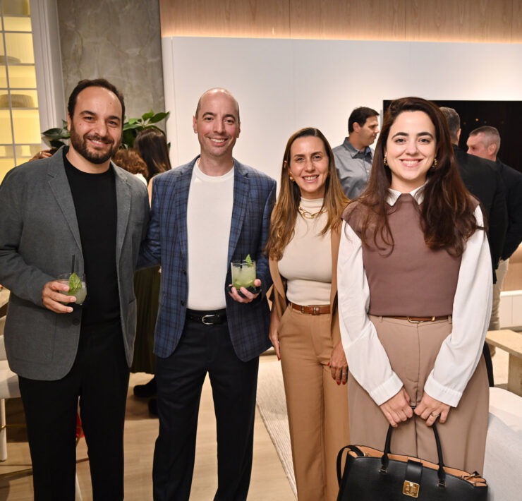 Conrado Evangelista, Wilson Bortolucci, Angelica Trummer, and Aline Hoffer