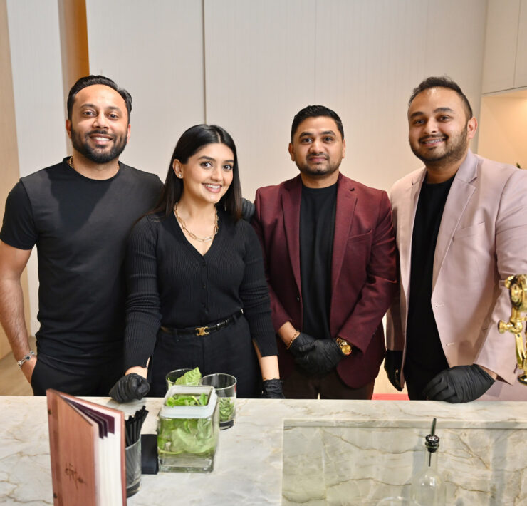 De Fortune's Emish Patel, Kinjal Desai, Atik Mistry and Mayur Desai