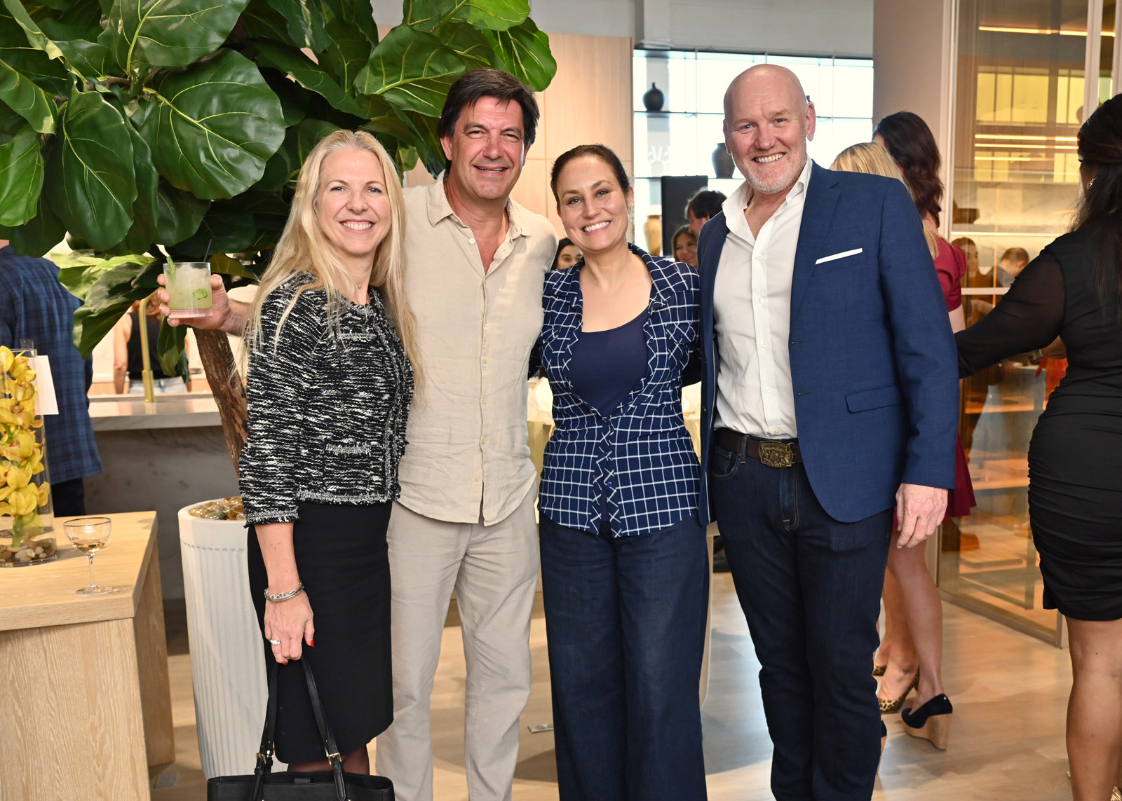 Elizabeth Coleman, Stuart Rosenberg, Nikki Rosenberg, and Martin Coleman (1)
