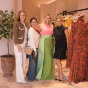 Megan Weston, Natalie Mohtashami, Vanessa Ames, Meredith Marshall at Carolina Herrera by Daniel Ortiz