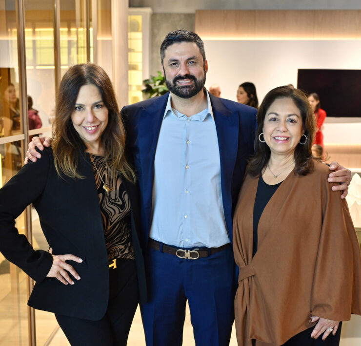 Nadia Jubran, Christian Martin and Theresa Hill